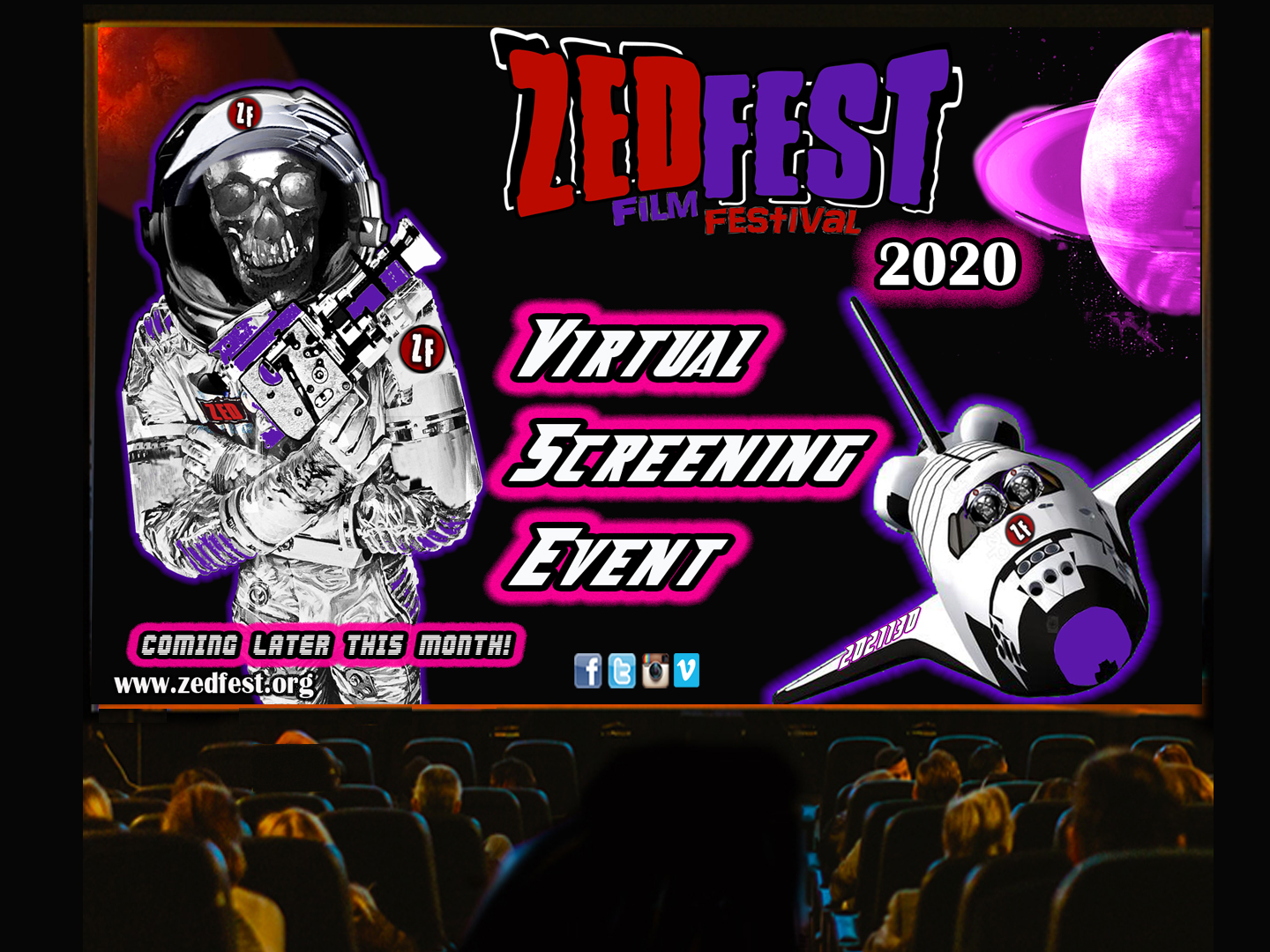 zed fest 2020 virtual event poster